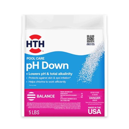 HTH Pool Care Granule pH Minus 5 lb 67057